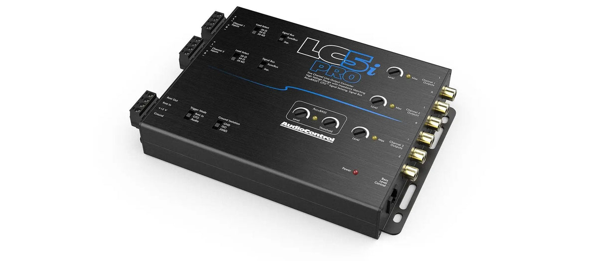 AudioControl AudioControl LC5i-PRO 5-Channel Line Output Converter w/ AccuBass - Car Audio