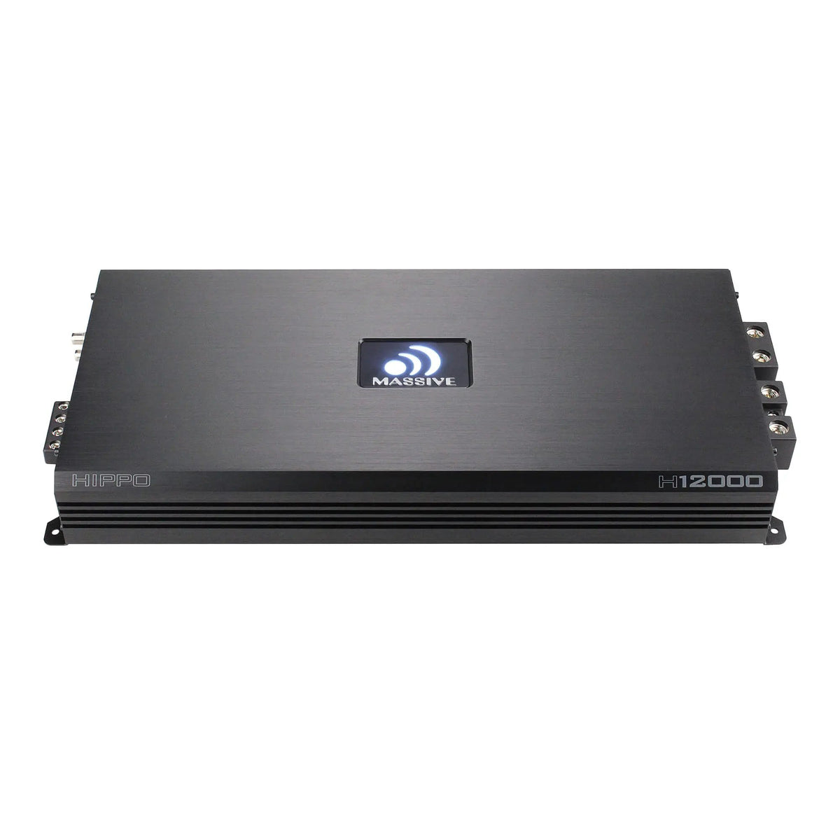 Massive Audio H12000 HIPPO amplifier, top view