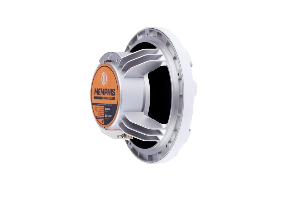 Memphis MXA80L 8" Marine Speakers with RGB LED Lighting