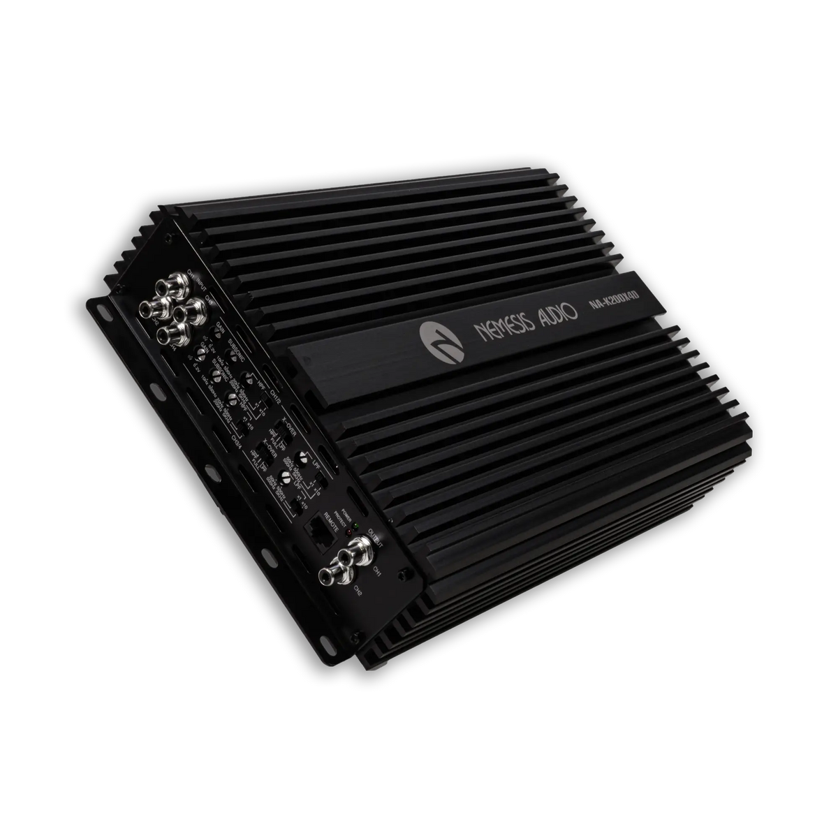 Nemesis Audio Nemesis Audio NA-K200X4D 200W RMS x 4 Class D 4-Channel Car Amplifier Made In Korea Team Series - Car Audio