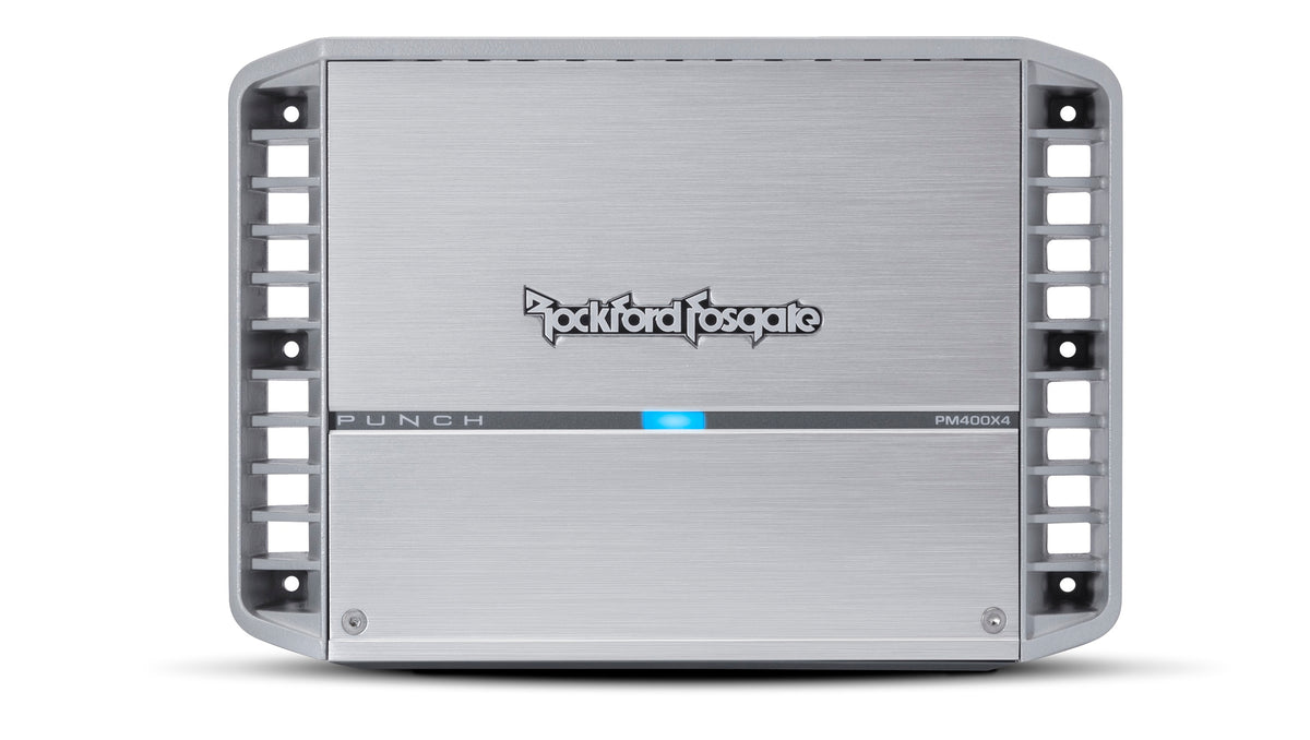 Rockford Fosgate PM400X4 Punch 400-Watt 4-Channel Marine Amplifier