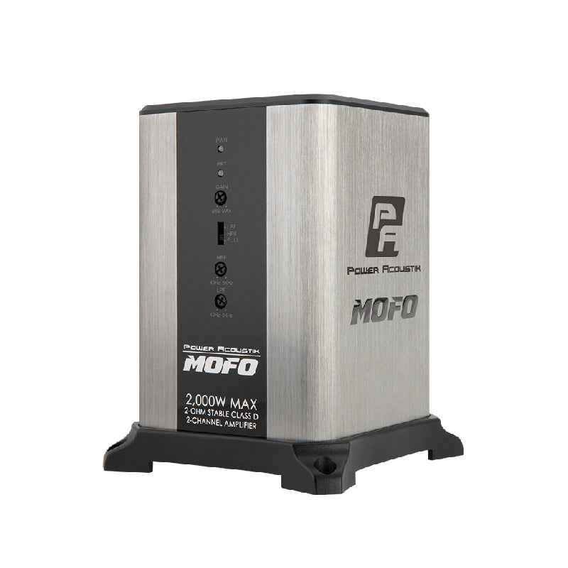 Power Acoustik MOFO2-2KD amplifier - opposite-angle view