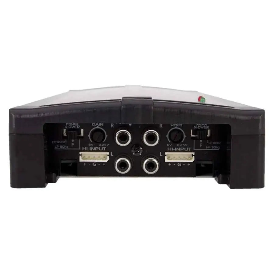 Power Acoustik RZ4-2000D RCA connections and adjustment controls