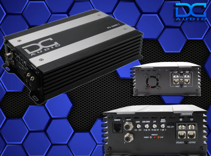 DC Audio DC Audio PS3000x1 - Mini Full Range Mono Block Amplifier - Car Audio
