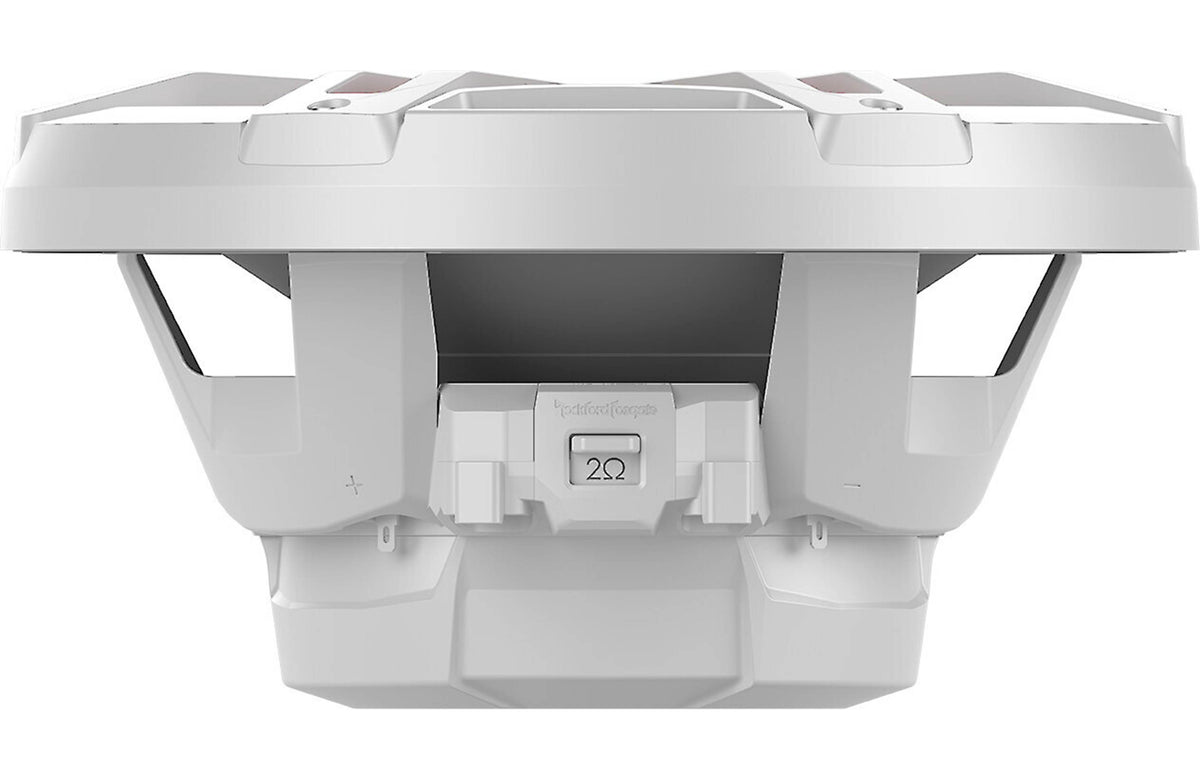 Rockford Fosgate M1D4-10 side view with impedance selector