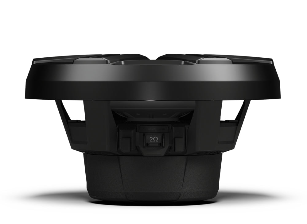 Rockford Fosgate M2D4-10IB-G2 side view with impedance selector