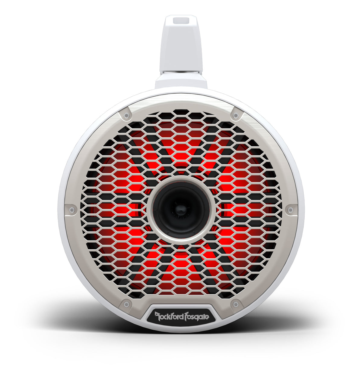 Rockford Fosgate M2WL-10H stainless grille view