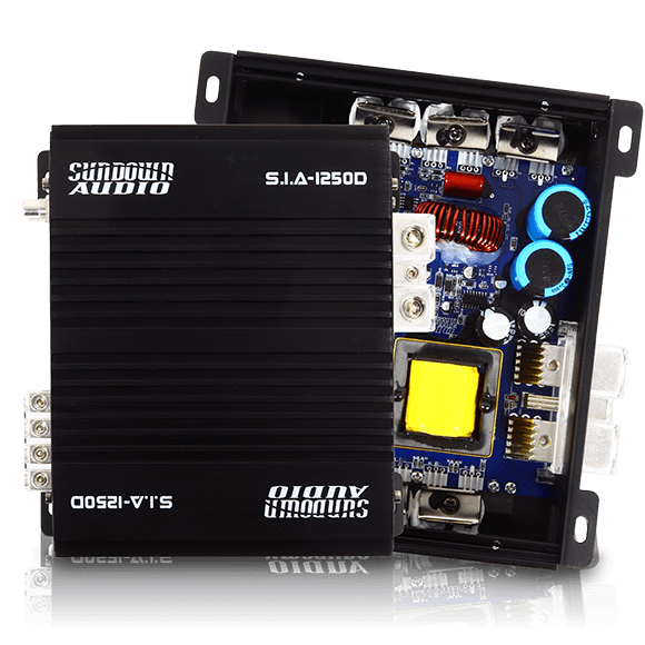 Sundown Audio SIA-1250D Full-Range Mono Amplifier - manufacturer view 1