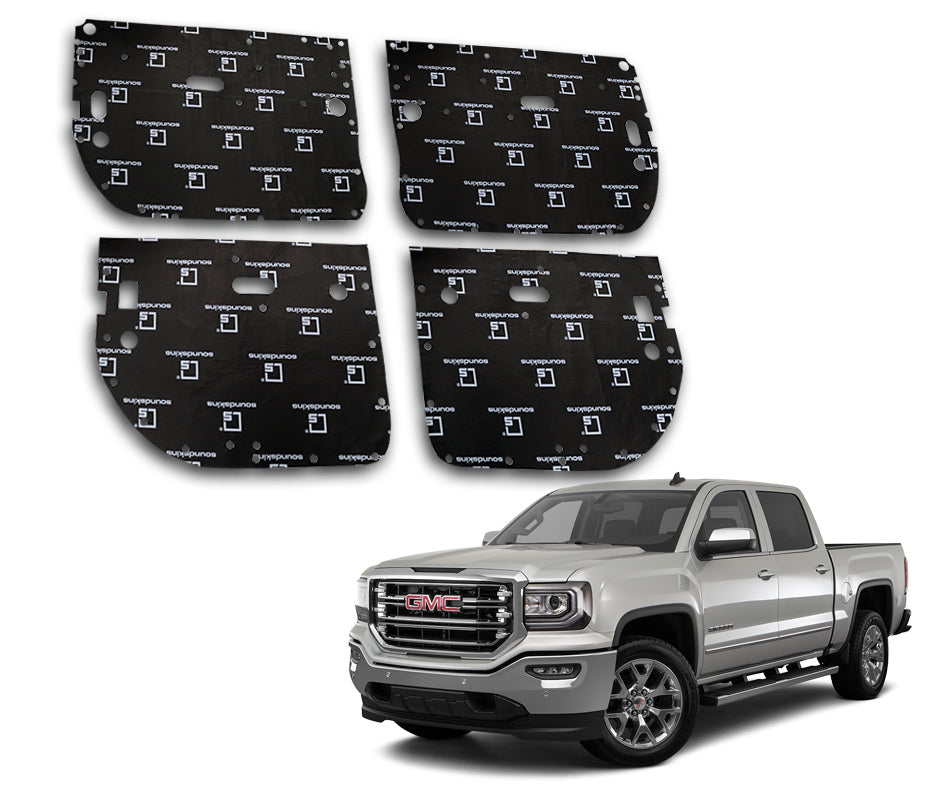 SoundSkins 2014-2018 GMC Sierra Four-Door Sound Deadening Kit - product image