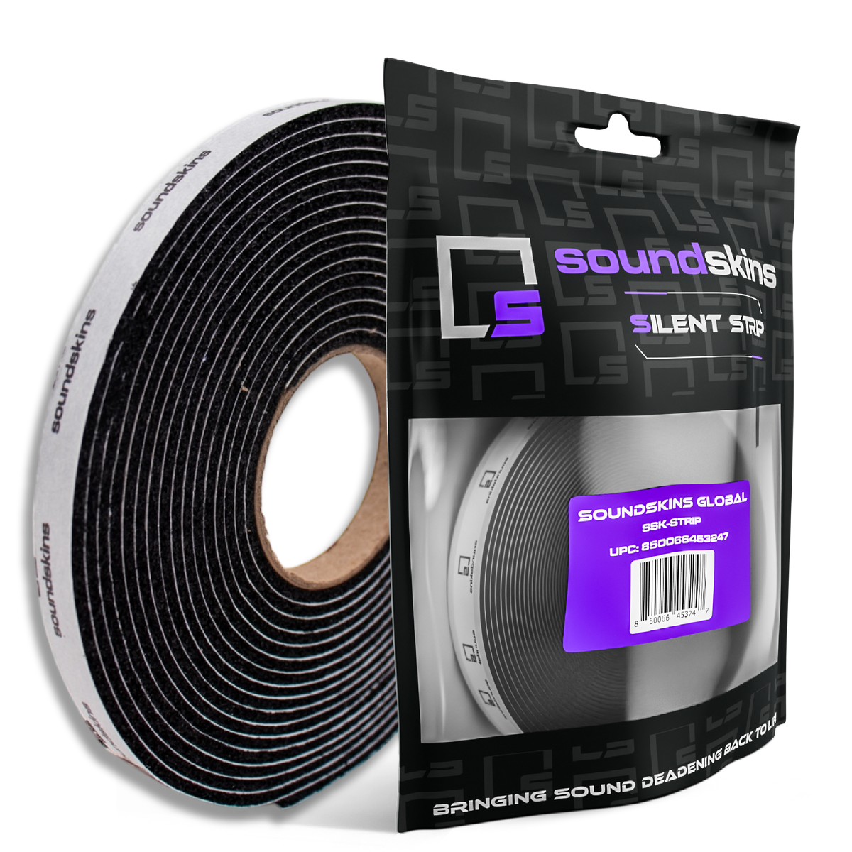 SoundSkins Silent Strip Closed-Cell Foam Tape, 3/8 in - product image