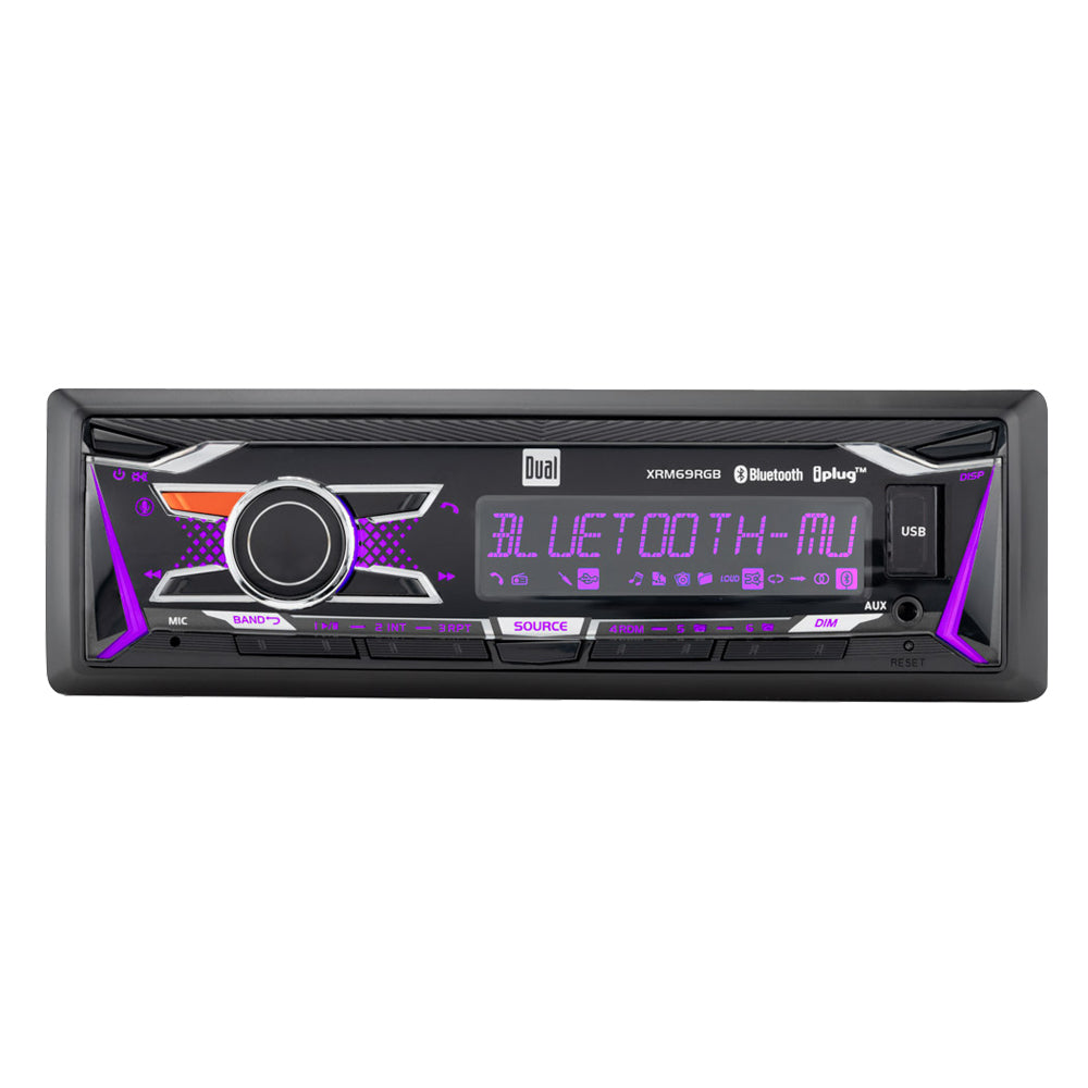 Dual XRM69RGB car stereo, product image 4