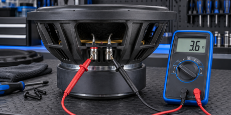 How to Test Speakers and Subwoofer Voice Coils: Polarity, Resistance and Mechanical Damage