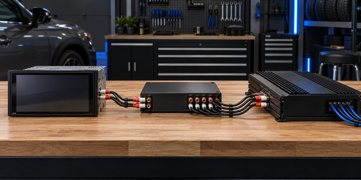Head Unit, DSP and Amplifier Compatibility: Voltage, Inputs, Outputs and Gain Structure