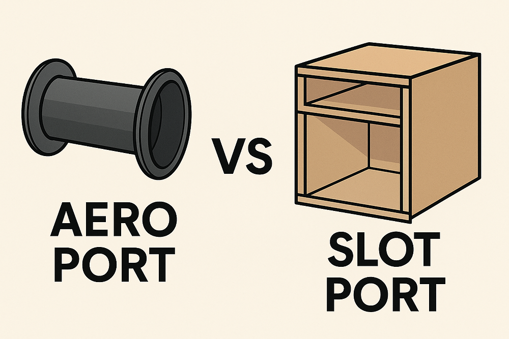 Slot Ports vs. Aeroports: Tuning Accuracy, Airflow, Flares and Sound