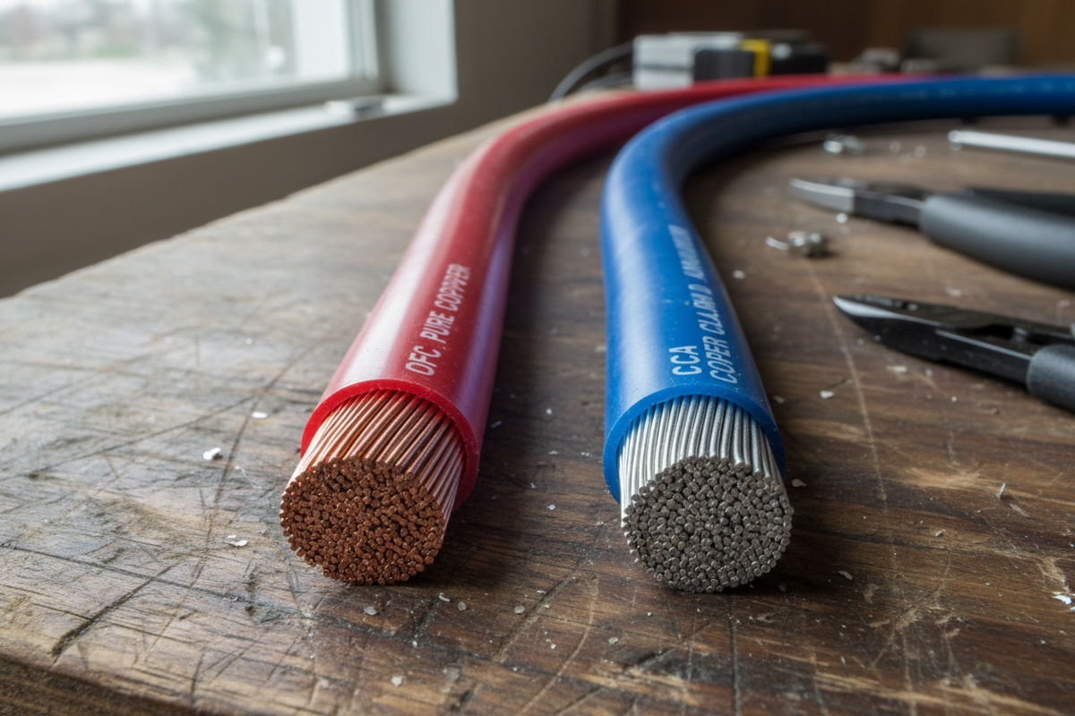 OFC vs. CCA Wire: The Real Difference in Car Audio Installations