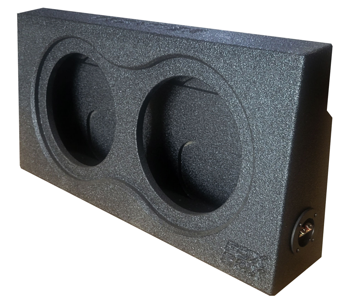 Fox Box 2000-2004 Nissan Frontier Crew Cab Dual 10-Inch Sealed Subwoofer Enclosure - product view