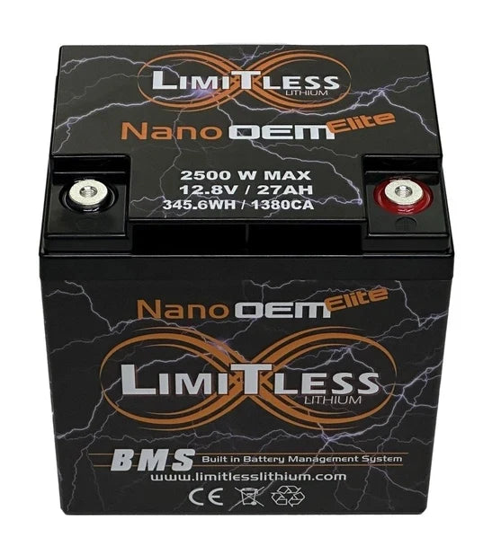 Limitless Lithium Nano Batteries (Lithium Iron Phosphate)