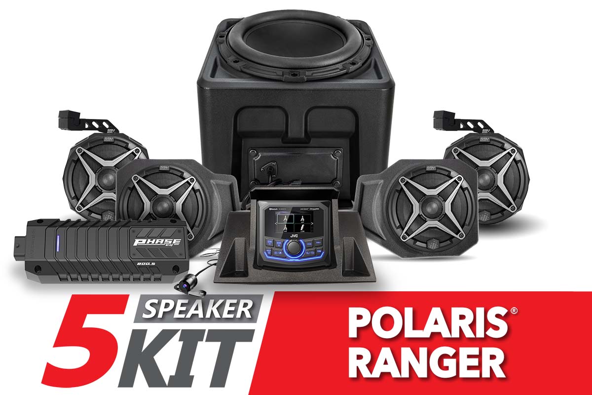 SSV Works 230-RG4-Q5A1 Polaris Ranger XP1000 Audio System manufacturer image