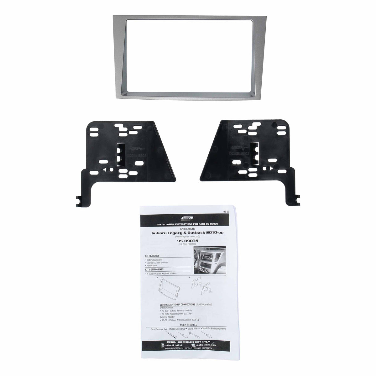 Subaru Legacy | Outback 2010-2014 (without factory NAV) — 95-8903S