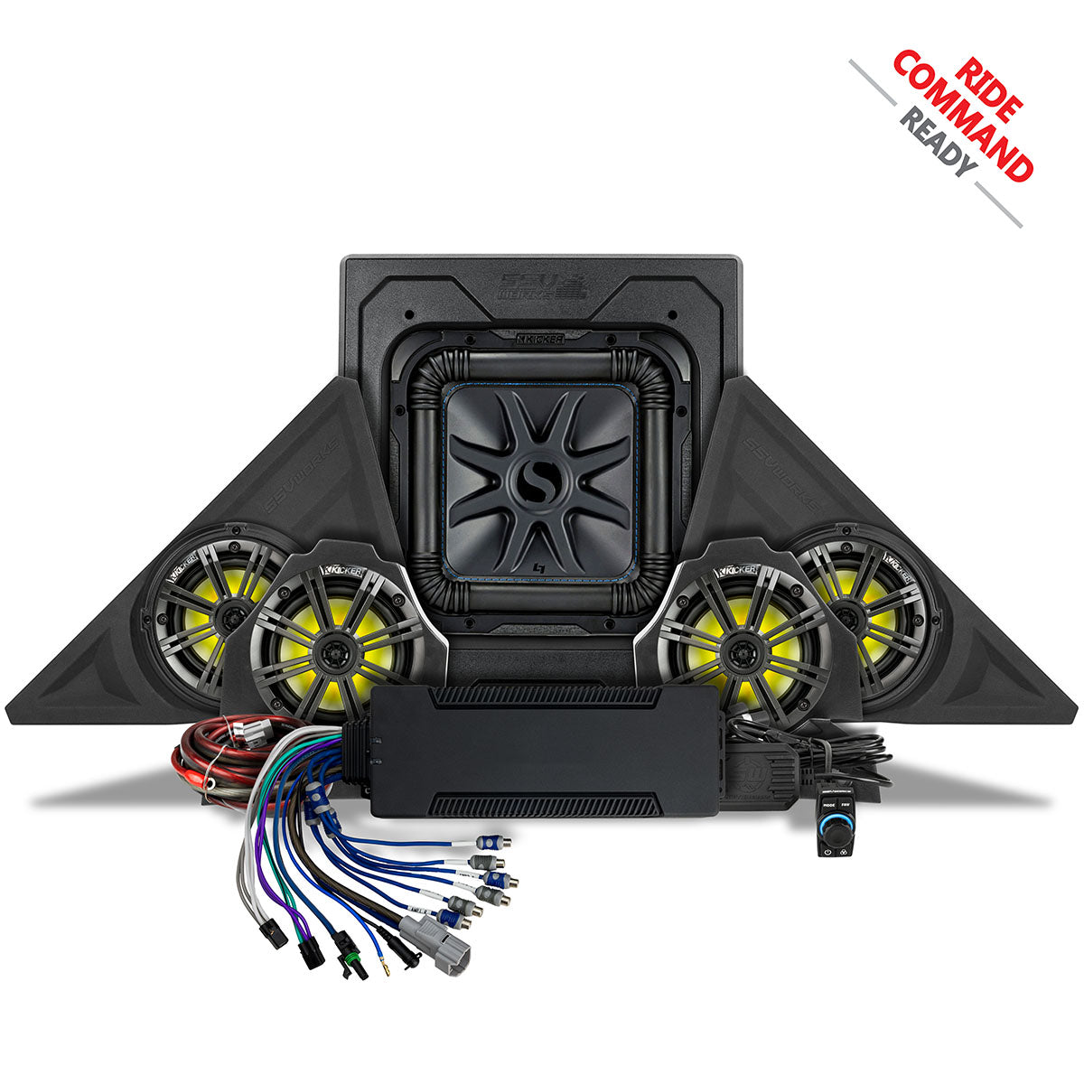 SSV Works 240-SS-PHZ6KRC Polaris Slingshot Audio System for Ride Command manufacturer image