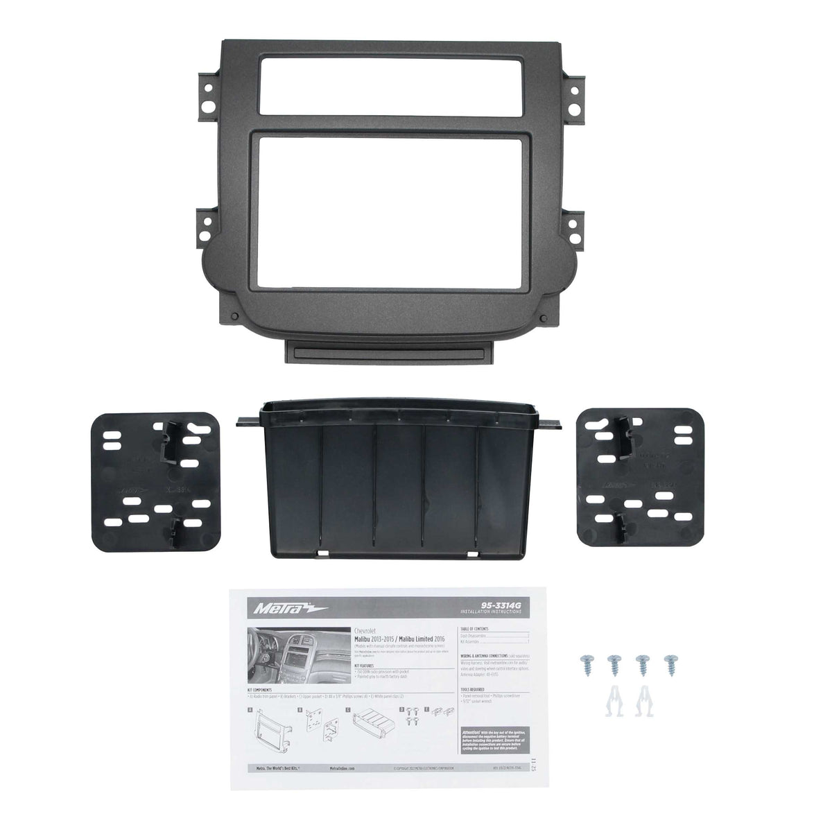 Chevy Malibu 2013-2016 (with manual climate controls) — 95-3314G