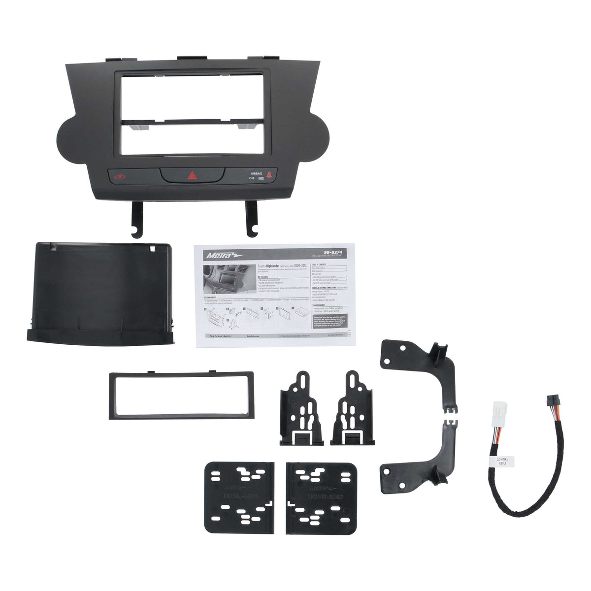 Toyota Highlander 2008-2012 (with factory NAV) — 99-8274B