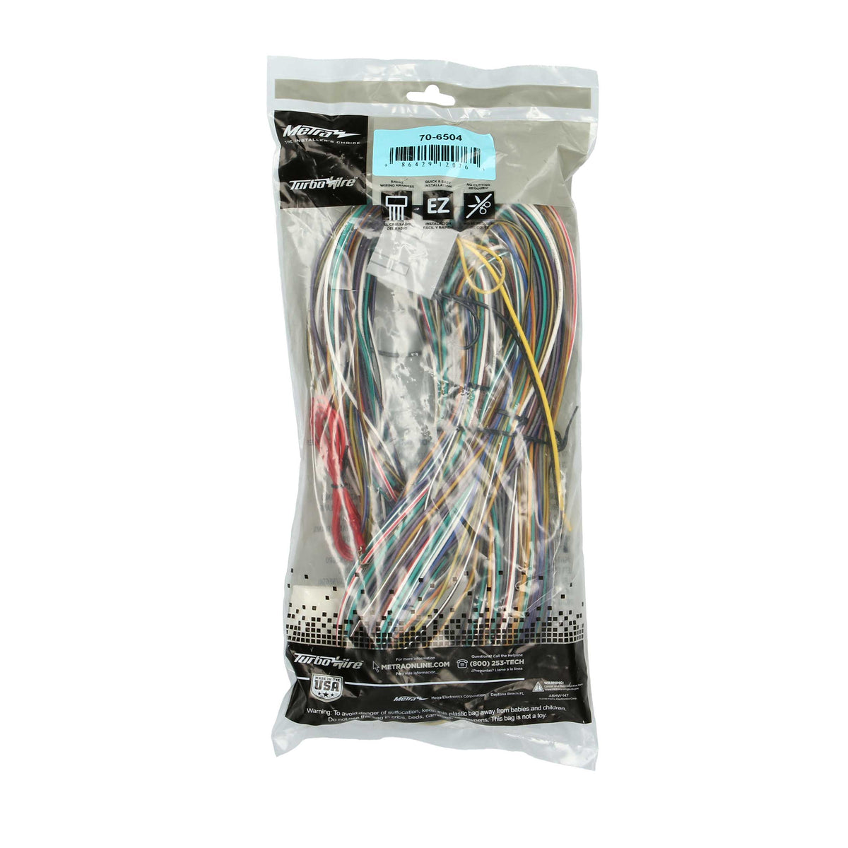 Amp Bypass Harness - Chrysler 2005-2009 — 70-6504