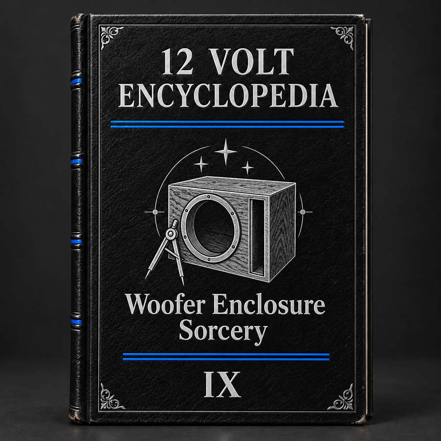 Woofer Enclosure Sorcery