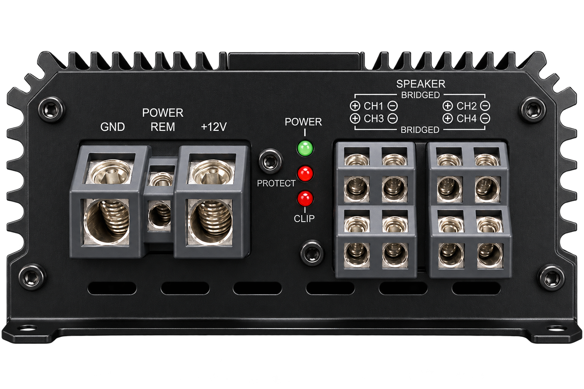 Ruthless Audio Ruthless Audio 400.4 Micro 4 Channel Amplifier - Car Audio