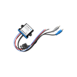 Car audio harness with wiring on a white background