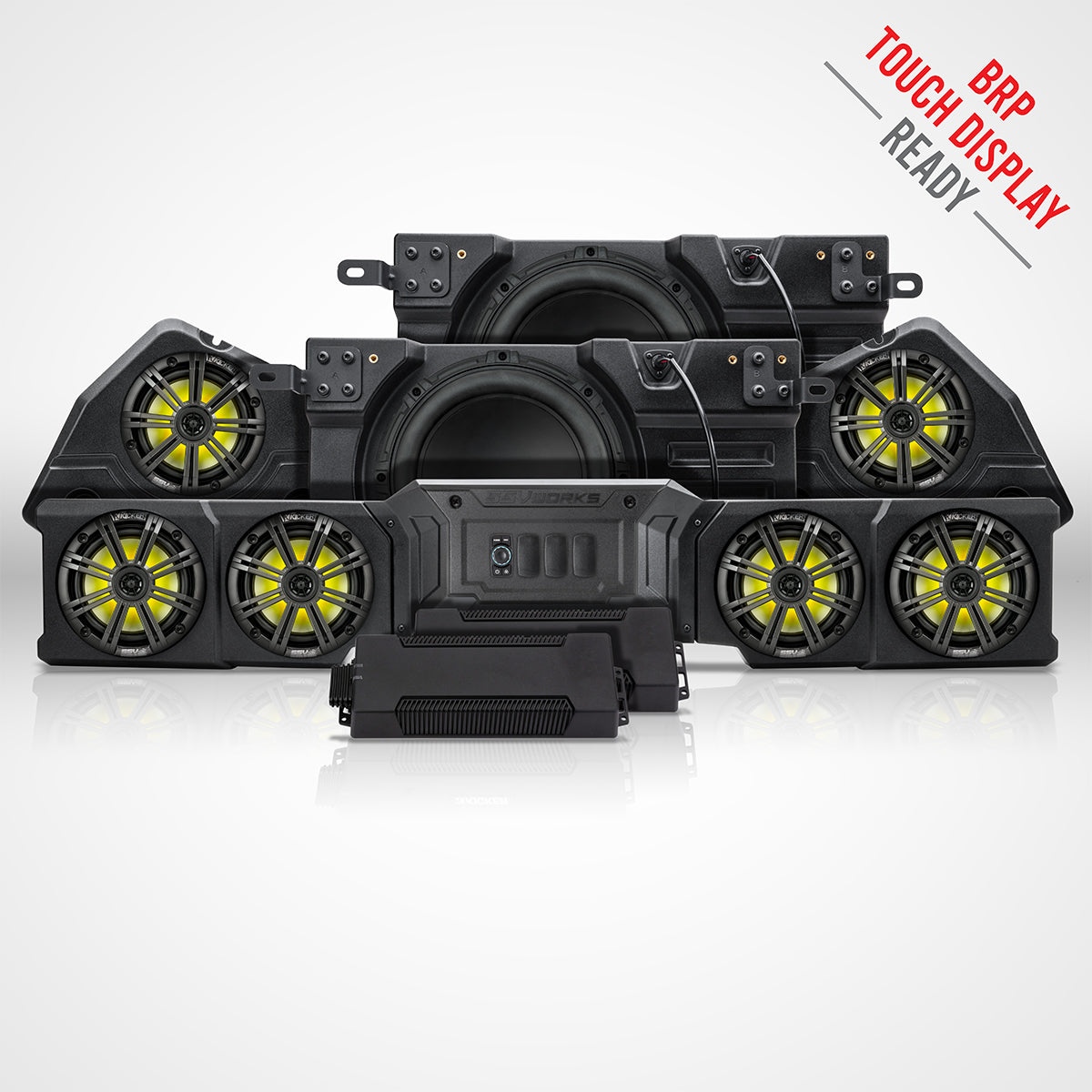 SSV Works 260-DF11-PHZ7KLTD Can-Am Defender HD11 Audio Kit for BRP Touchscreen manufacturer image