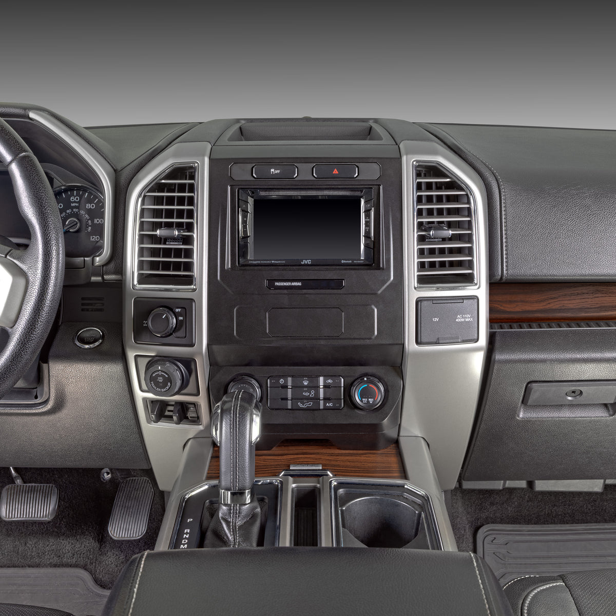 Ford F-Series 2015-2022 (with single-zone climate controls) — 95-5869CH
