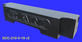 FOX BOX enclosure labeled DCC-210-V-19 v2 with large RAM lettering across its front