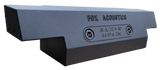 Rear view of the Fox Acoustics JK-JL-212-V-4D enclosure showing its model marking and two terminal cups