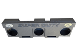 Fox Box SUPER DUTY enclosure with three speaker openings and rectangular ports