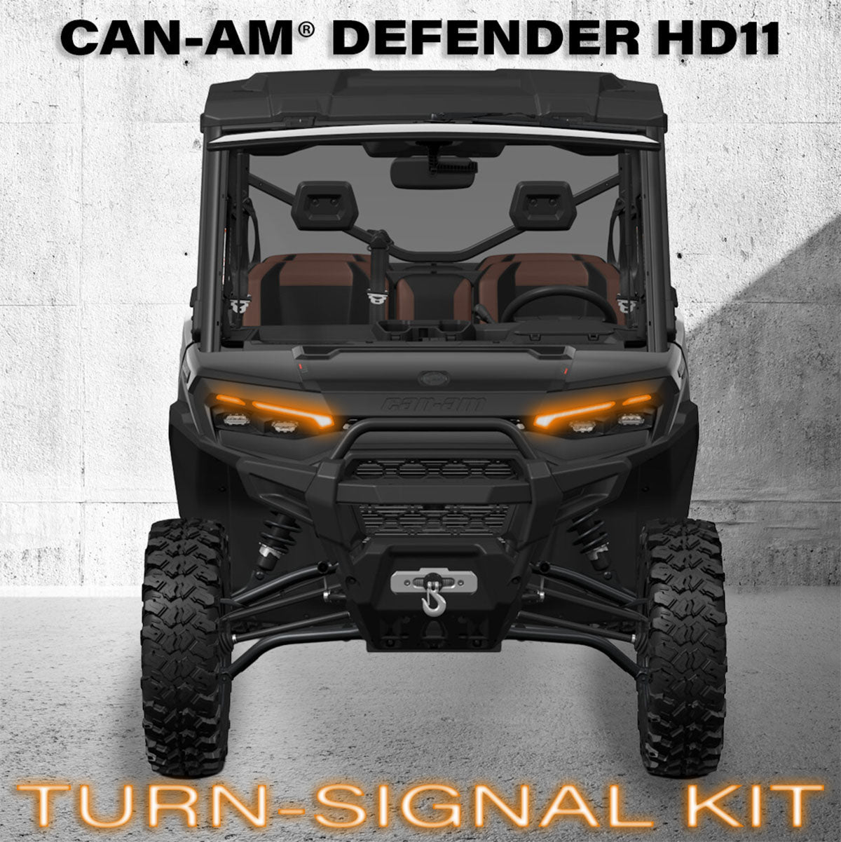 SWITCH Works Can-Am Defender HD11 Turn-Signal Kit manufacturer image