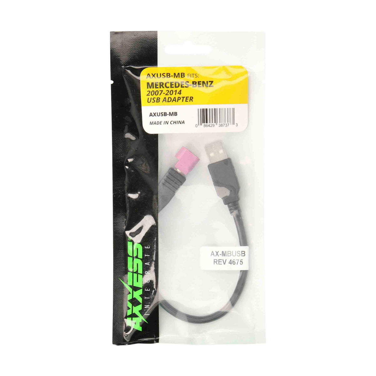 USB Retention Cable - Mercedes-Benz C300 2007-2014 — AXUSB-MB