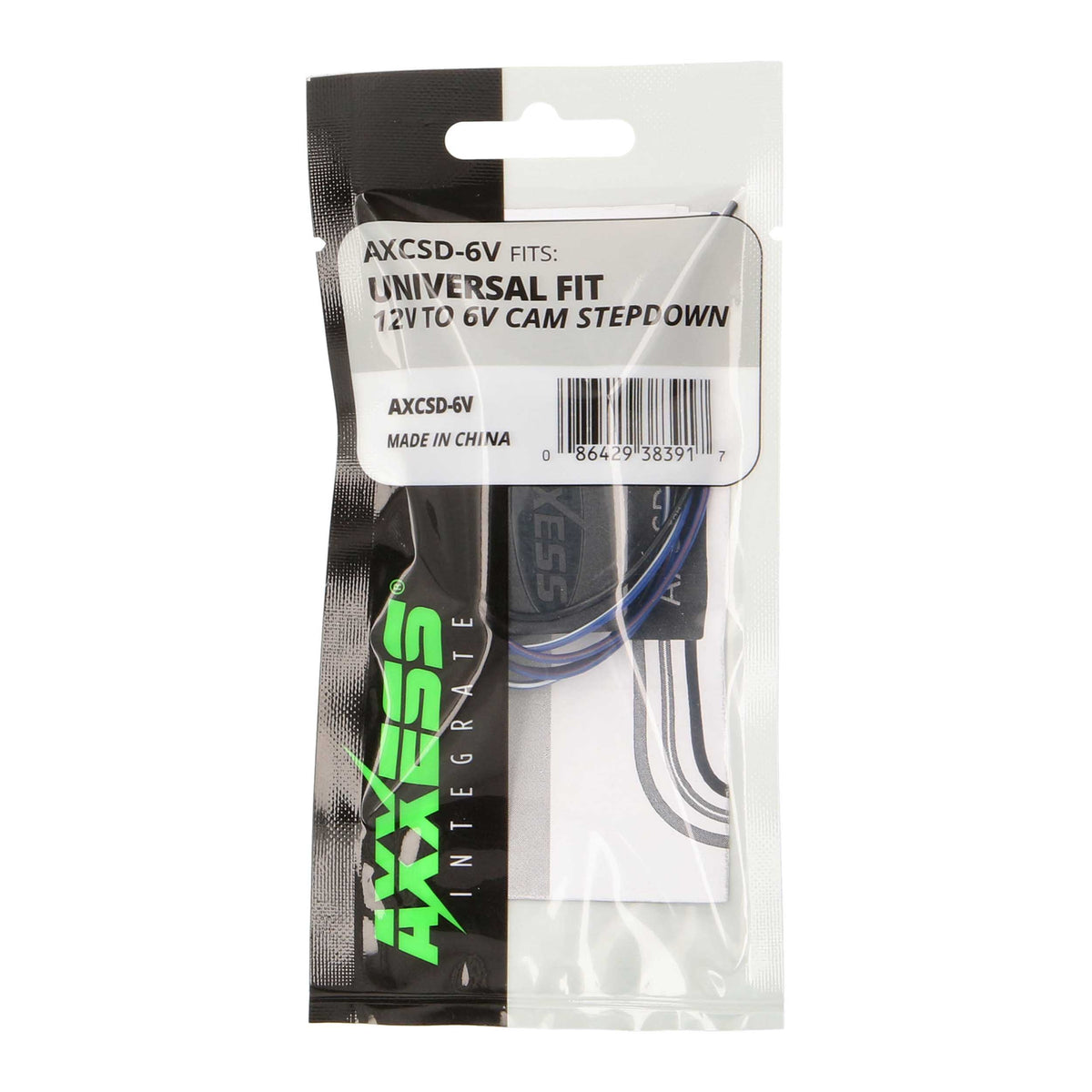 12-Volt to 6-Volt Step-Down Converter — AXCSD-6V