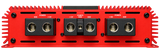 Ruthless Audio 10000.1 Monoblock Amplifier — 10,000W RMS Red