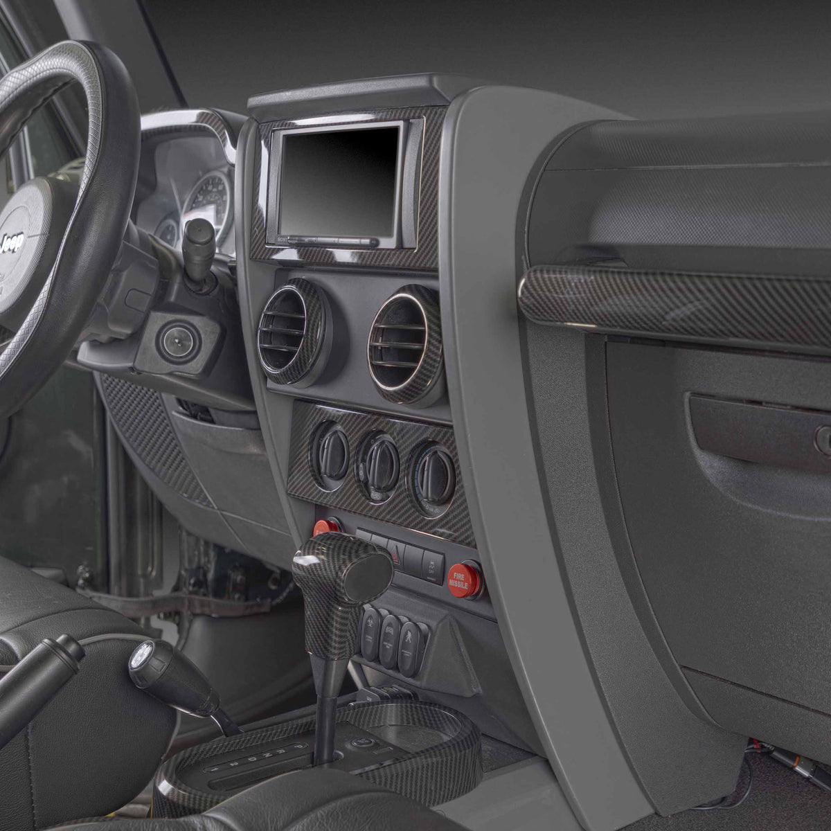 Dash Panel - Jeep Wrangler JK 2007-2010 — DP-6510-JK