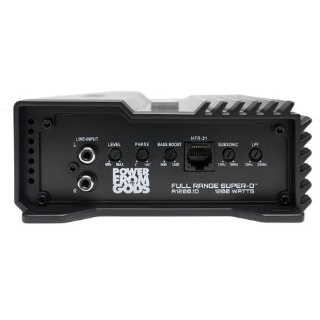 Hifonics Hifonics A1200.1D ALPHA 1200 Watt Amplifier - Car Audio