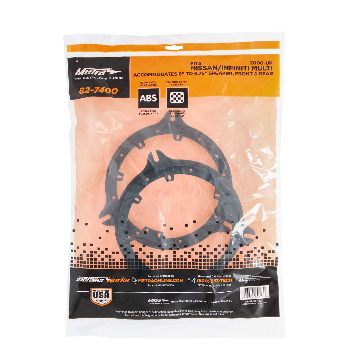 Infiniti | Nissan 2000-Up - 6" to 6.75" — 82-7400