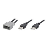 USB Retention Adapter - Mitsubishi Outlander 2020-2023 — AXUSB-MI2