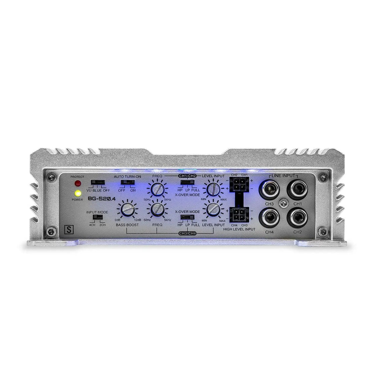 Hifonics Hifonics BG-520.4 BRUTUS BG 520 Watt Four Channel Amplifier - Car Audio