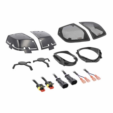 Saddle Tramp CUT-IN SADDLEBAG LIDS - FITS HARLEY-DAVIDSON 2014-2023.5 BC-HDC69-2
