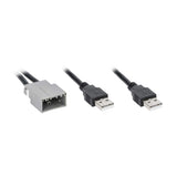USB Retention Adapter - Mitsubishi Outlander 2020-2023 — AXUSB-MI2