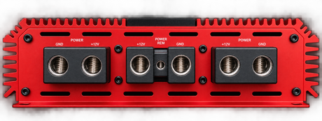 Ruthless Audio Ruthless Audio 7500.1 Red 7,500 Watt Monoblock Amplifier - Car Audio