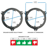 Infiniti | Nissan 2000-Up - 6" to 6.75" — 82-7400