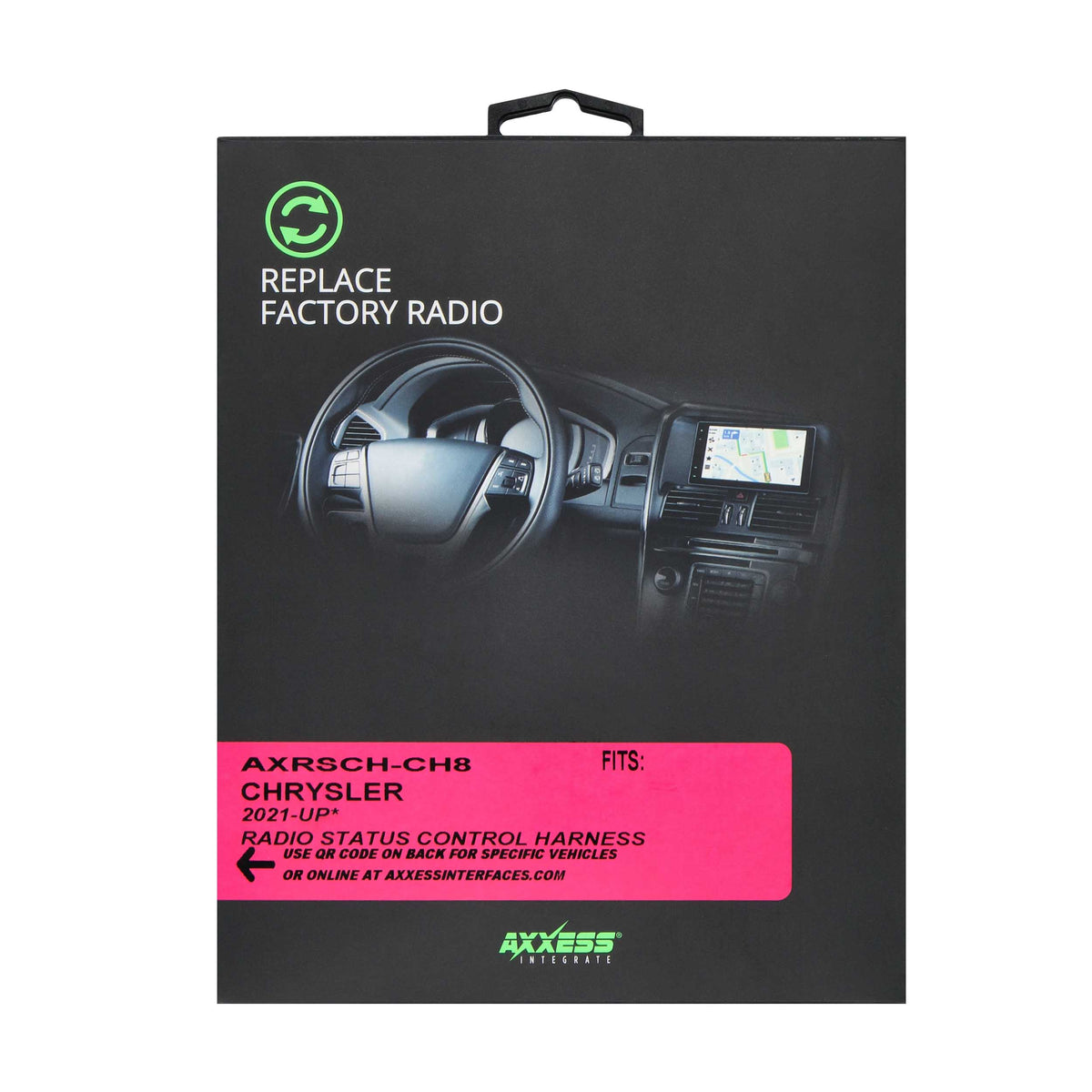 Radio Status Control Harness - Chrysler 2021-Up — AXRSCH-CH8