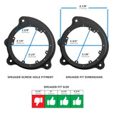 Mercedes 2000-2006 - 6.5" to 6.75" (Front) — 82-8706